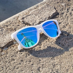  Men and Women Polarized Mirror Uv400 Lenses Square Sunglasses - Unisex Sunglasses - DYAVOR® 