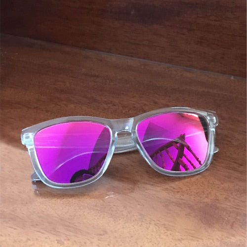  Men and Women Polarized Mirror Uv400 Lenses Square Sunglasses - Unisex Sunglasses - DYAVOR® 