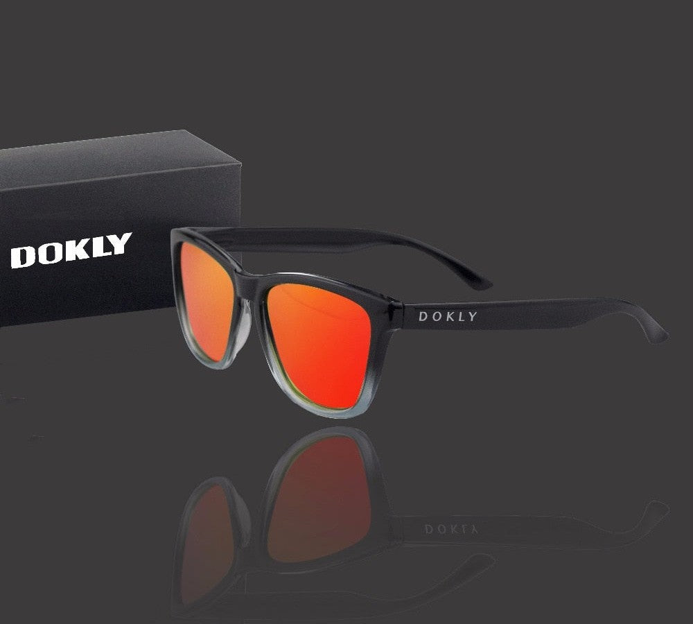 Men and Women Polarized Mirror Uv400 Lenses Square Sunglasses - Unisex Sunglasses - DYAVOR® 