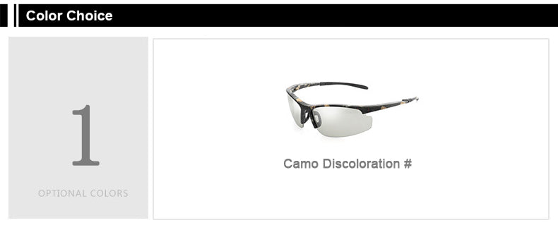  Men and Women Polarized Photochromic UV400 Cycling Sunglasses - Unisex Sunglasses - DYAVOR® 