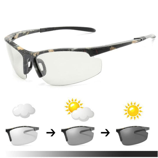  Men and Women Polarized Photochromic UV400 Cycling Sunglasses - Unisex Sunglasses - DYAVOR® 