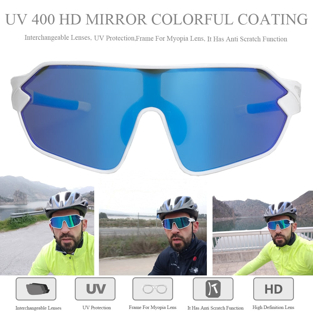  Men and Women Polarized UV400 Outdoor Sports Cycling Sunglasses - Unisex Sunglasses - DYAVOR® 