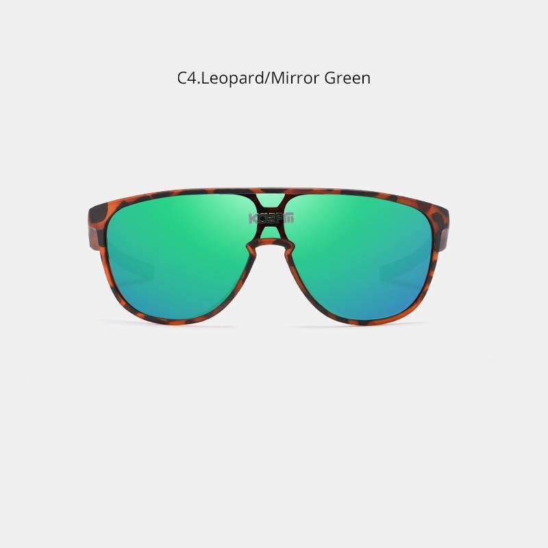  Men and Women Sports CE TR90 Material Mirror One Piece Sunglasses - Unisex Sunglasses - DYAVOR® 