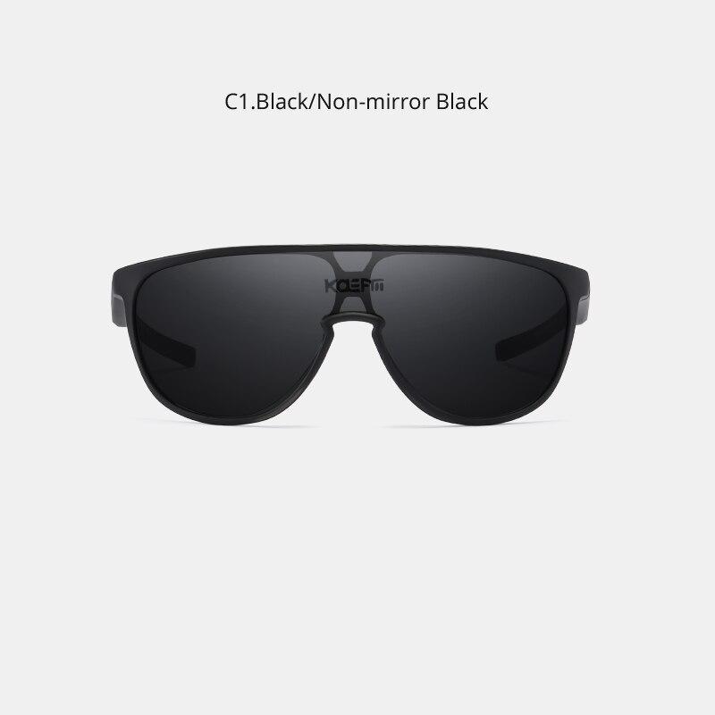  Men and Women Sports CE TR90 Material Mirror One Piece Sunglasses - Unisex Sunglasses - DYAVOR® 
