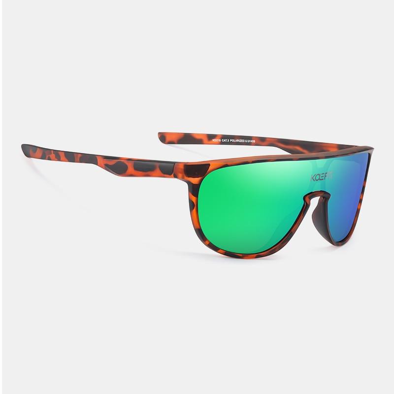  Men and Women Sports CE TR90 Material Mirror One Piece Sunglasses - Unisex Sunglasses - DYAVOR® 