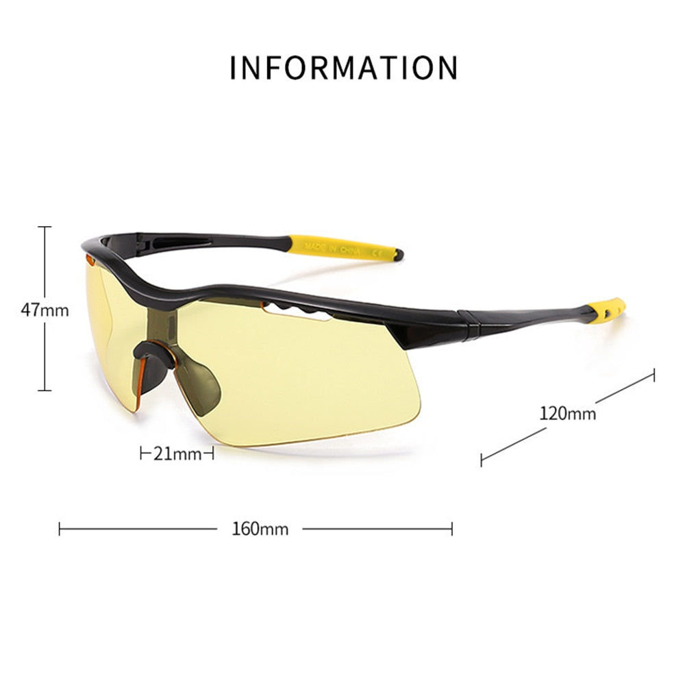 Men and Women UV 400 Lightweight Eye Wear Cycling Sunglasses - Unisex Sunglasses - DYAVOR® 