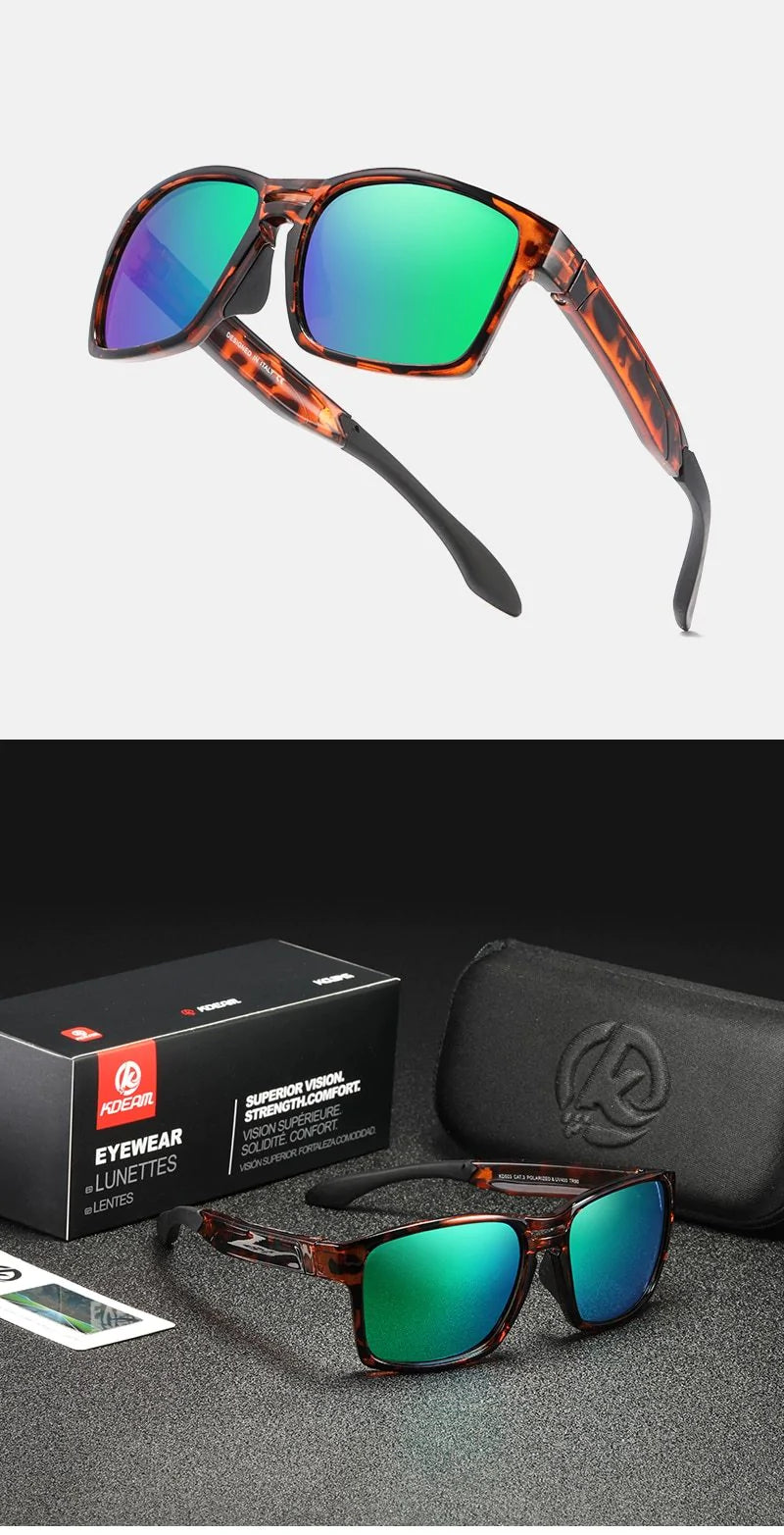  Unisex Tr90 Clear View Mirror Frame Sunglasses With Elastic Rubber - Unisex Sunglasses - DYAVOR® 