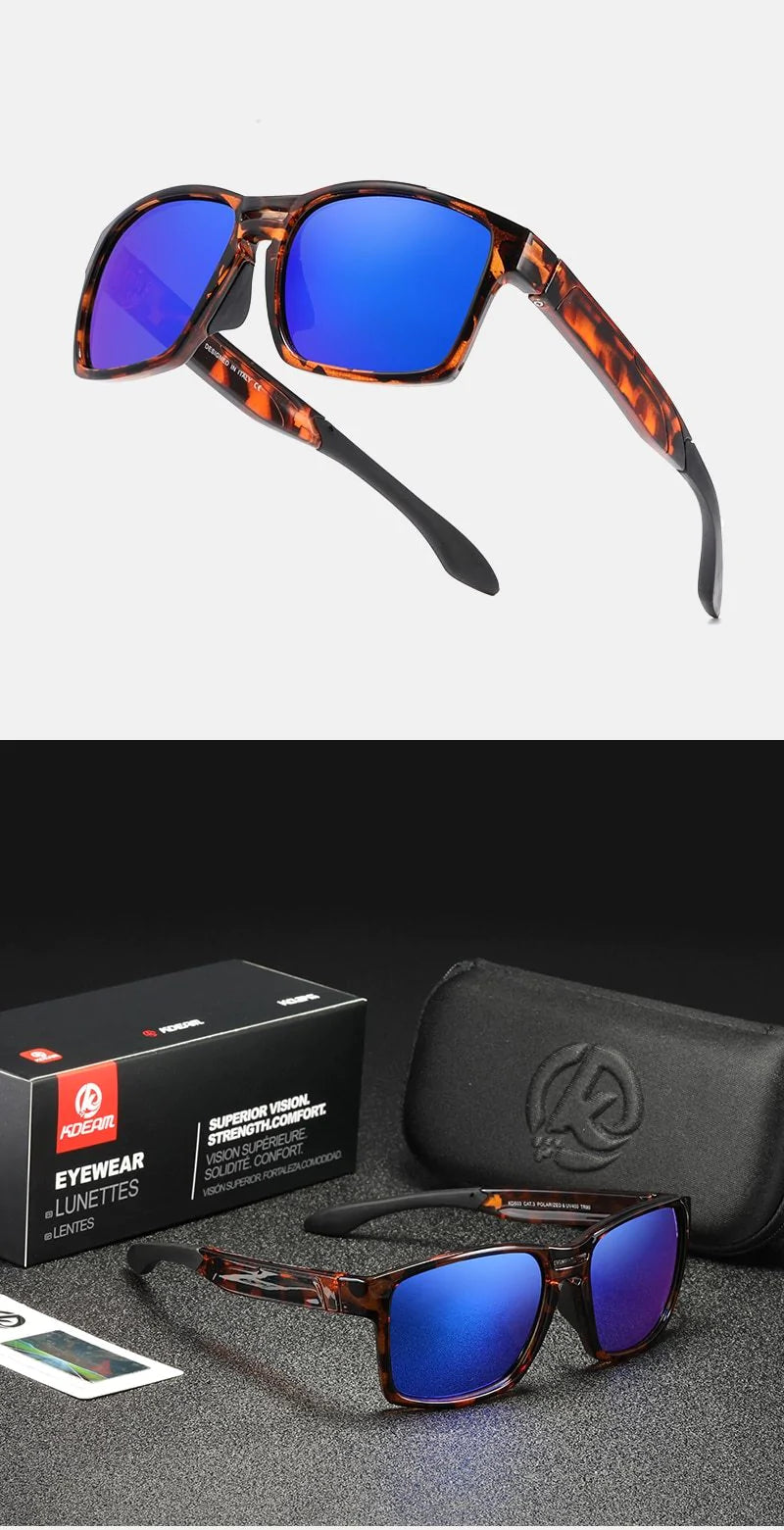  Unisex Tr90 Clear View Mirror Frame Sunglasses With Elastic Rubber - Unisex Sunglasses - DYAVOR® 