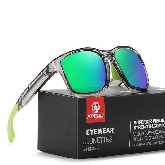  Unisex Tr90 Clear View Mirror Frame Sunglasses With Elastic Rubber - Unisex Sunglasses - DYAVOR® 