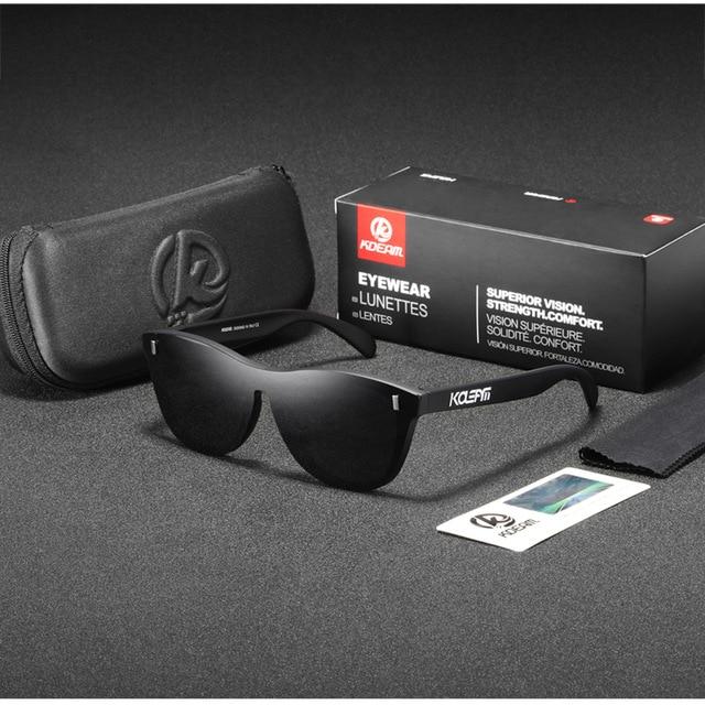  Men's Women's UV400 Eye-Popping Color Polarized Titanium Sunglasses - Unisex Sunglasses - DYAVOR® 
