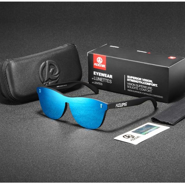  Men's Women's UV400 Eye-Popping Color Polarized Titanium Sunglasses - Unisex Sunglasses - DYAVOR® 