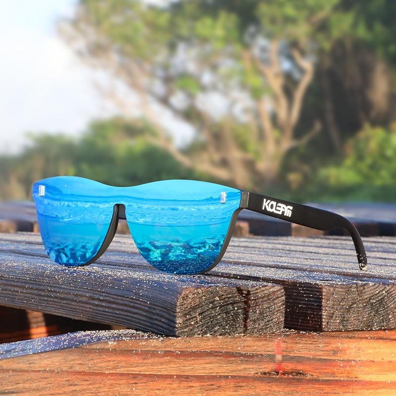  Men's Women's UV400 Eye-Popping Color Polarized Titanium Sunglasses - Unisex Sunglasses - DYAVOR® 