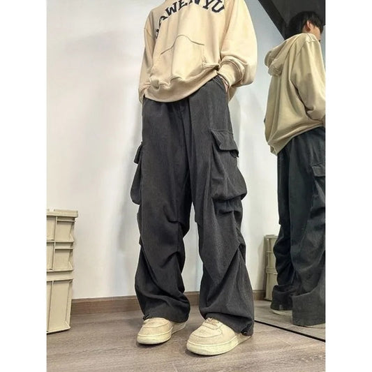  Alina - Corduroy Cargo pants in Harajuku style. - 07/112024 3 - DYAVOR® 