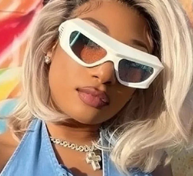  Unisex Steampunk Sports UV400 Shades Oversized Rectangle Sunglasses - Unisex Sunglasses - DYAVOR® 