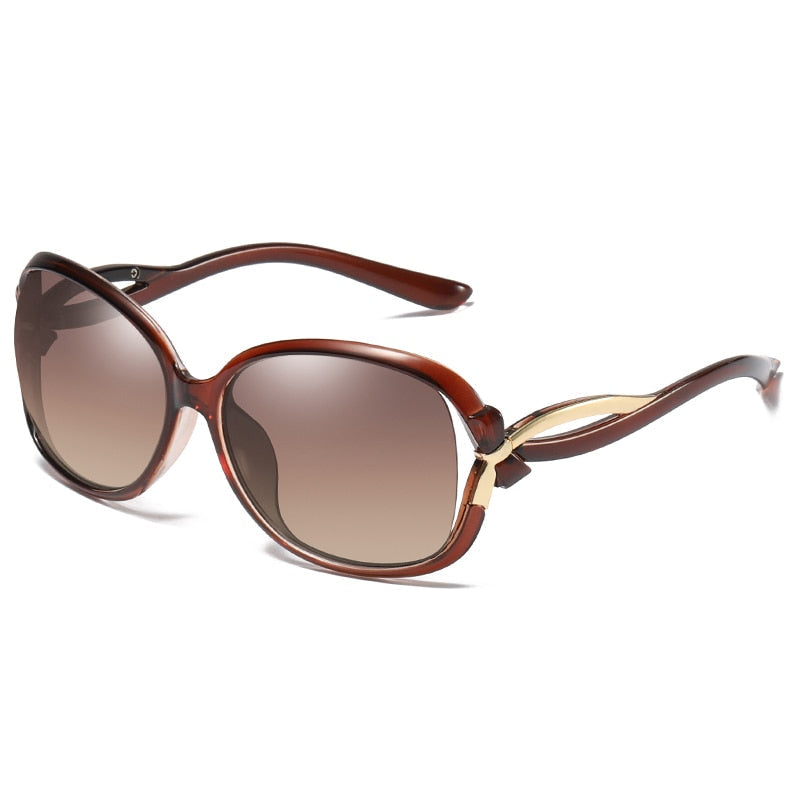  Women's Butterfly Style Polarized UV400 Mirror Driving Travel Sunglasses - Women Sunglasses - DYAVOR® 