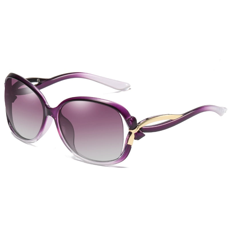  Women's Butterfly Style Polarized UV400 Mirror Driving Travel Sunglasses - Women Sunglasses - DYAVOR® 