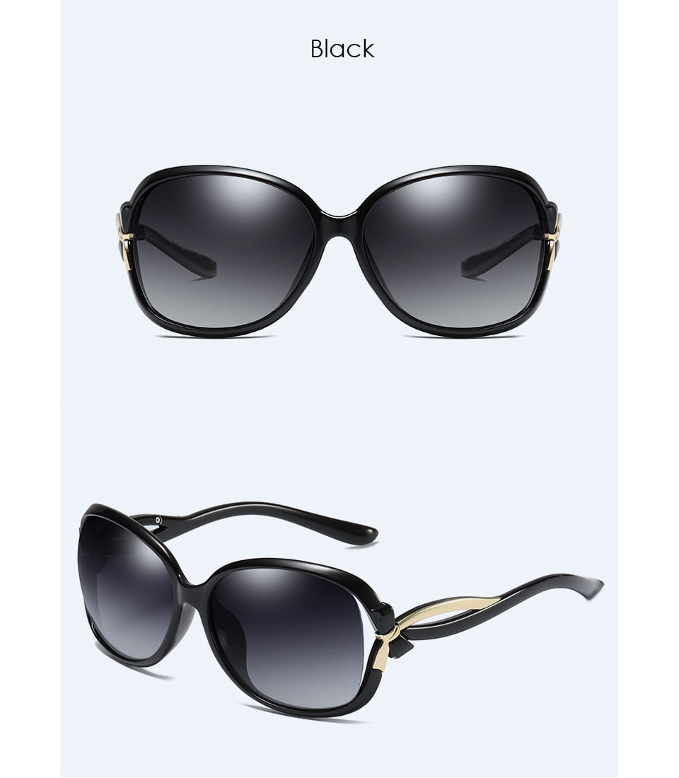  Women's Butterfly Style Polarized UV400 Mirror Driving Travel Sunglasses - Women Sunglasses - DYAVOR® 