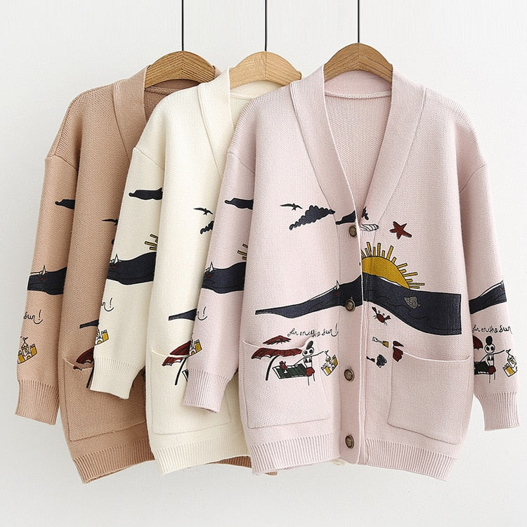  'Flia' Cardigan -  - DYAVOR® 