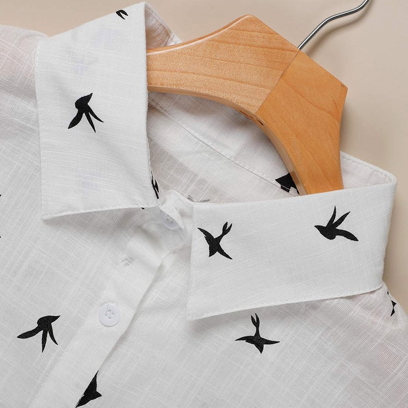  'Birds Print' Shirt -  - DYAVOR® 