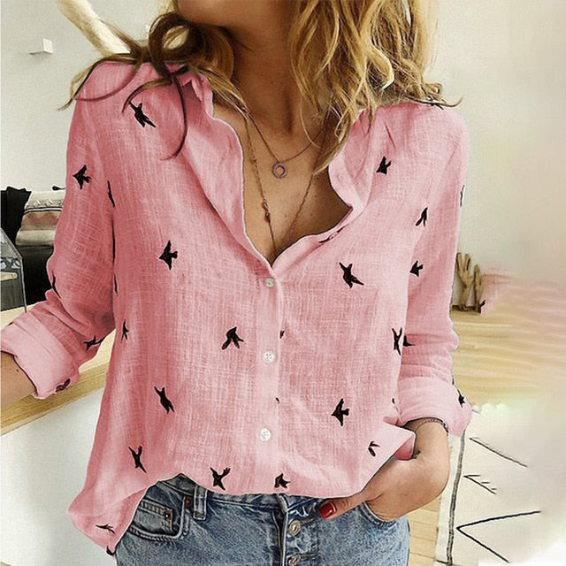  'Birds Print' Shirt -  - DYAVOR® 