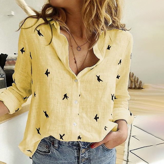  'Birds Print' Shirt -  - DYAVOR® 