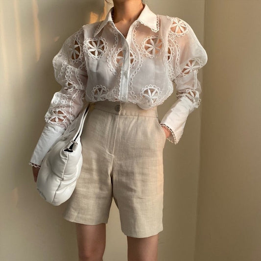  'Rhoda' Blouse -  - DYAVOR® 