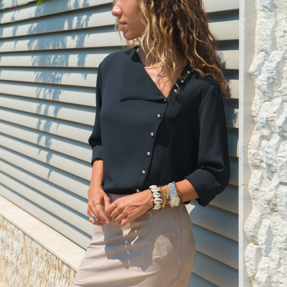  'Rachel' Blouse -  - DYAVOR® 