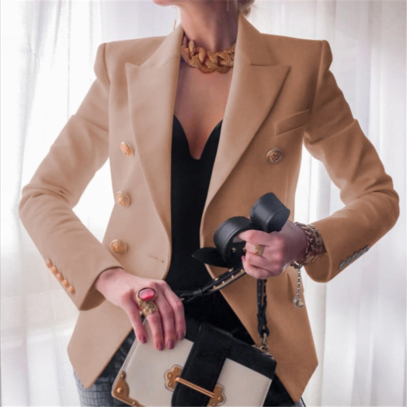  'Leosoxs' Beige Blazer -  - DYAVOR® 