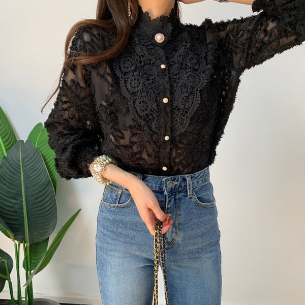 'Kitty' Blouse -  - DYAVOR® 