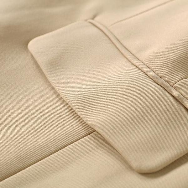  'Leosoxs' Beige Blazer -  - DYAVOR® 