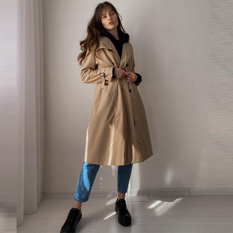  Trench Coat women - coats - DYAVOR® 