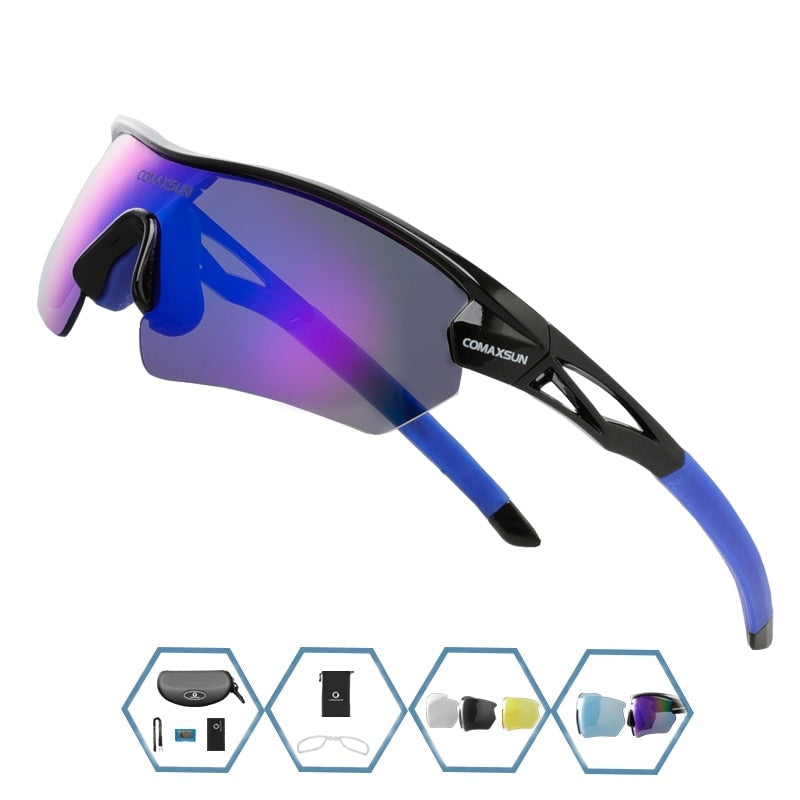  Unisex Professional Polarized Outdoor Sports Cycling MTB Road Bike Goggles - Unisex Sunglasses - DYAVOR® 
