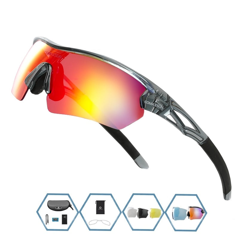  Unisex Professional Polarized Outdoor Sports Cycling MTB Road Bike Goggles - Unisex Sunglasses - DYAVOR® 
