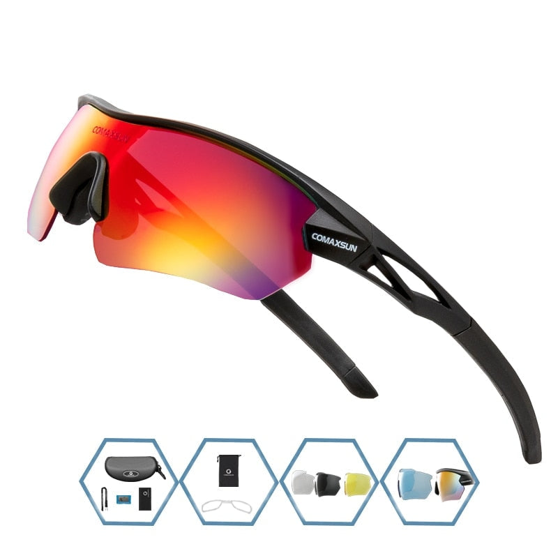  Unisex Professional Polarized Outdoor Sports Cycling MTB Road Bike Goggles - Unisex Sunglasses - DYAVOR® 
