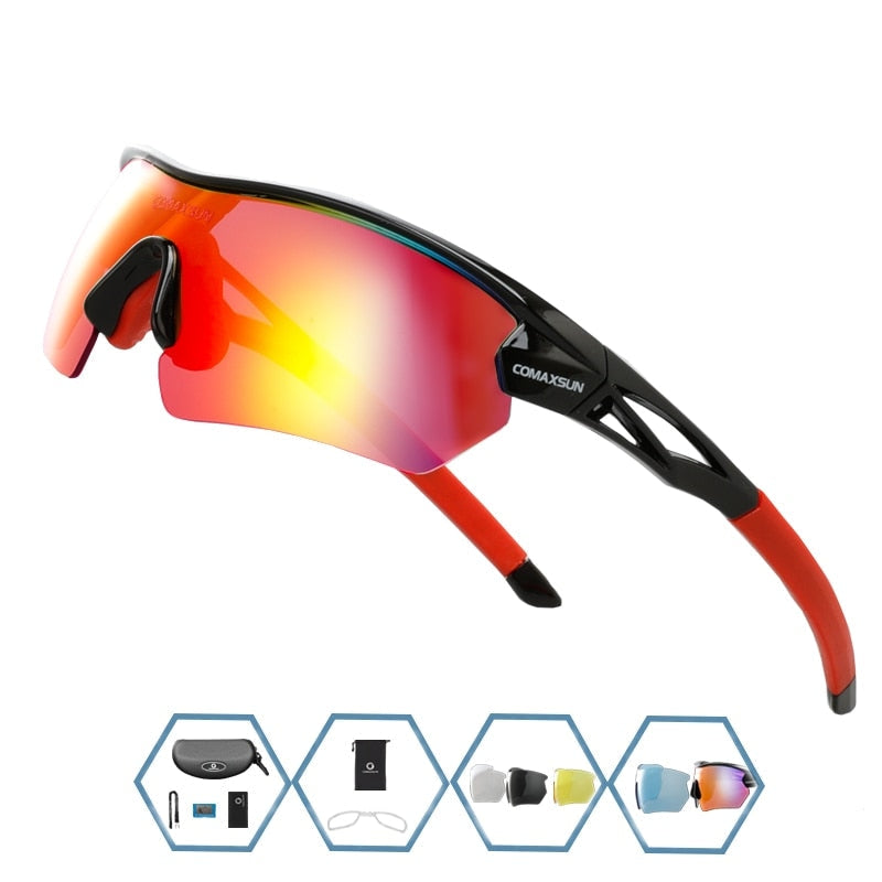  Unisex Professional Polarized Outdoor Sports Cycling MTB Road Bike Goggles - Unisex Sunglasses - DYAVOR® 