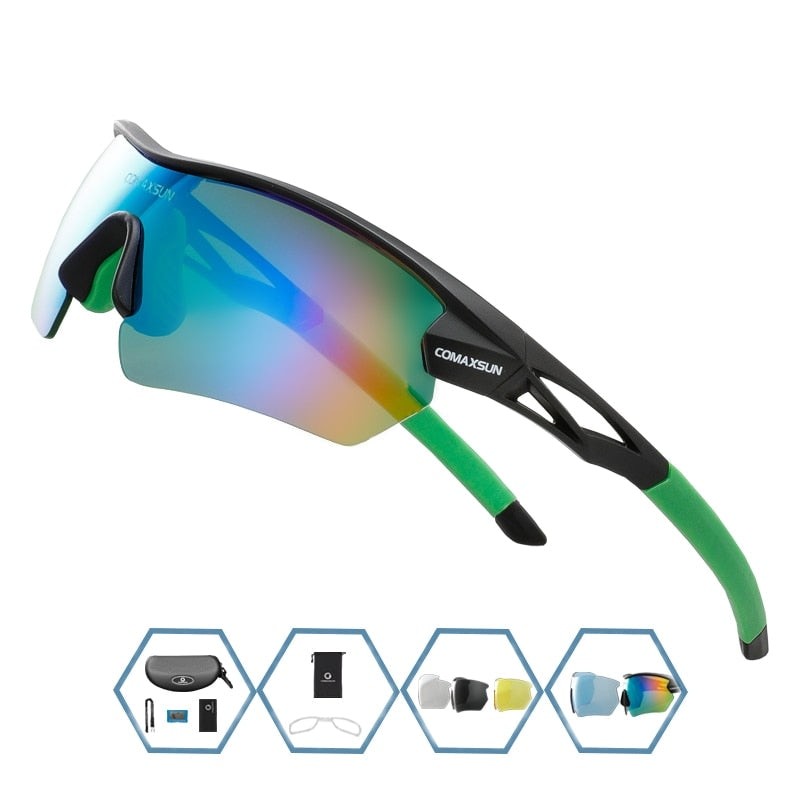  Unisex Professional Polarized Outdoor Sports Cycling MTB Road Bike Goggles - Unisex Sunglasses - DYAVOR® 