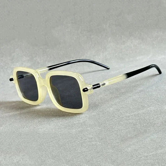  Vintage Blue Light Blocking Square Sunglasses for Men and Women - Unisex Sunglasses - DYAVOR® 