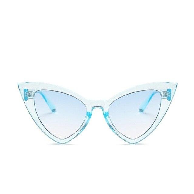  Retro Vintage Style Sexy Triangle Cat Eye Sunglasses for Women - Women Sunglasses - DYAVOR® 