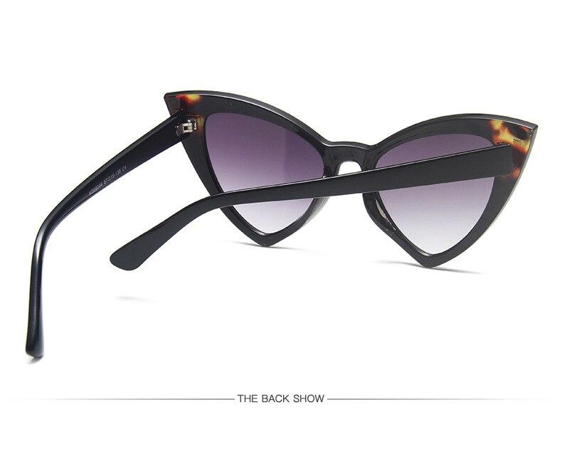  Retro Vintage Style Sexy Triangle Cat Eye Sunglasses for Women - Women Sunglasses - DYAVOR® 