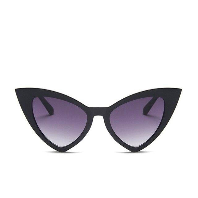  Retro Vintage Style Sexy Triangle Cat Eye Sunglasses for Women - Women Sunglasses - DYAVOR® 