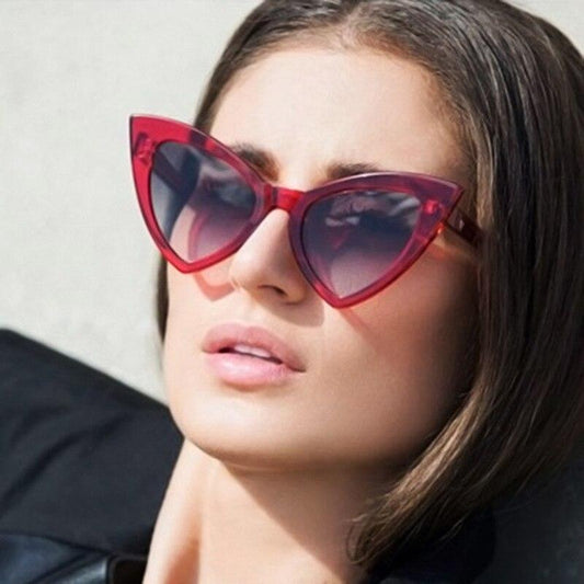  Retro Vintage Style Sexy Triangle Cat Eye Sunglasses for Women - Women Sunglasses - DYAVOR® 