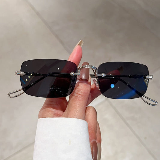  Unisex Vintage Fashion Rectangle Shape Anti-reflective Sunglasses - Unisex Sunglasses - DYAVOR® 