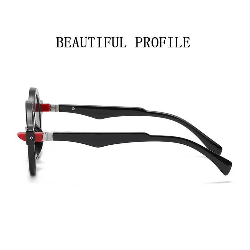  Vintage Luxury Gradient Anti-UV Round Sunglasses for Men and Women - Unisex Sunglasses - DYAVOR® 