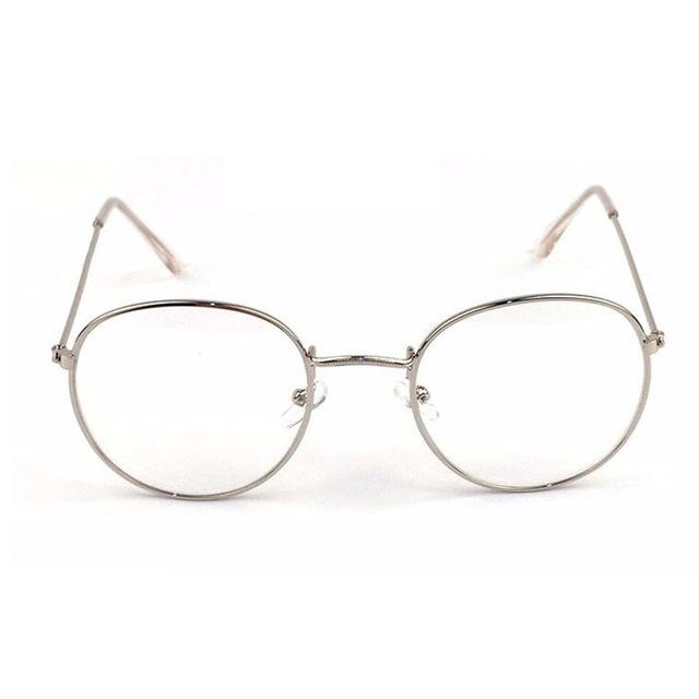  Round Shaped Retro Unisex Sunglasses with Designer Mirror Lens - Unisex Sunglasses - DYAVOR® 