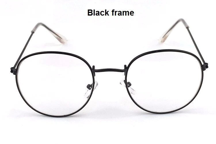  Round Shaped Retro Unisex Sunglasses with Designer Mirror Lens - Unisex Sunglasses - DYAVOR® 