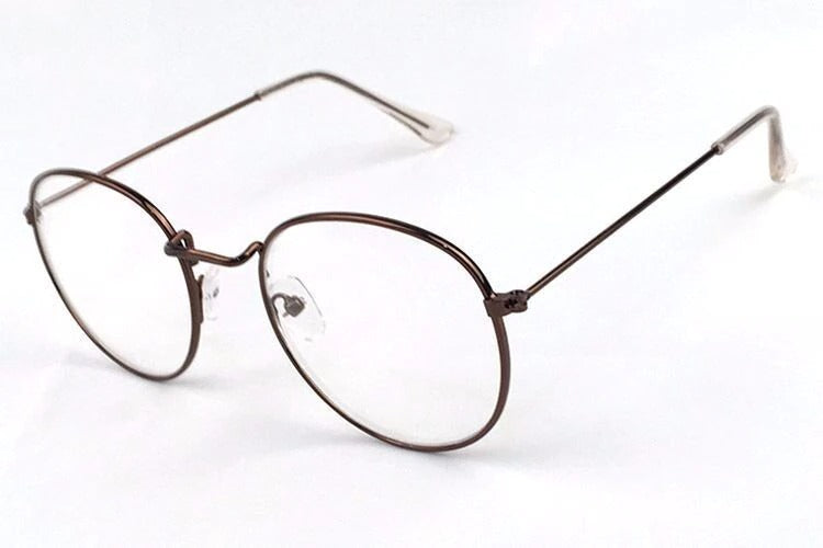  Round Shaped Retro Unisex Sunglasses with Designer Mirror Lens - Unisex Sunglasses - DYAVOR® 
