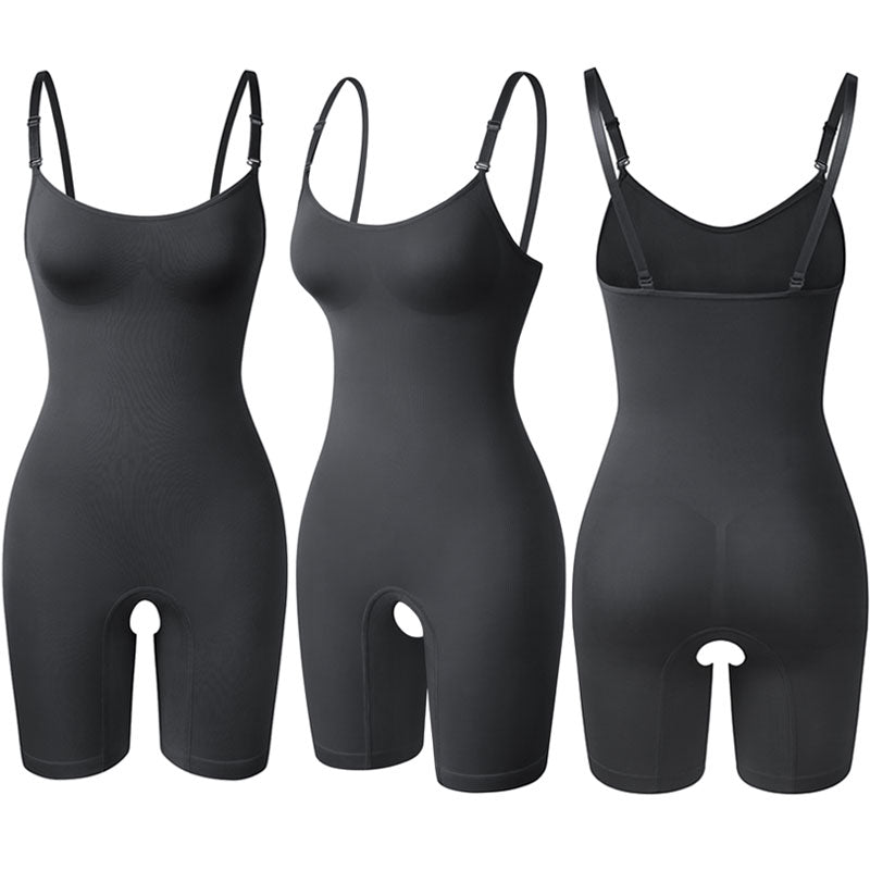 Women's Seamless Push-Up Chest Butt Lifter Shapewear Slimmers Bodysuit