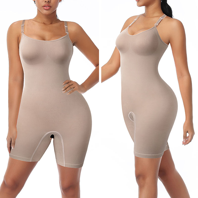 Women's Seamless Push-Up Chest Butt Lifter Shapewear Slimmers Bodysuit