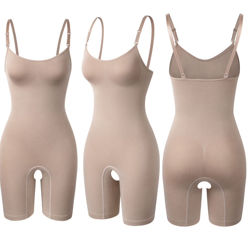 Women's Seamless Push-Up Chest Butt Lifter Shapewear Slimmers Bodysuit