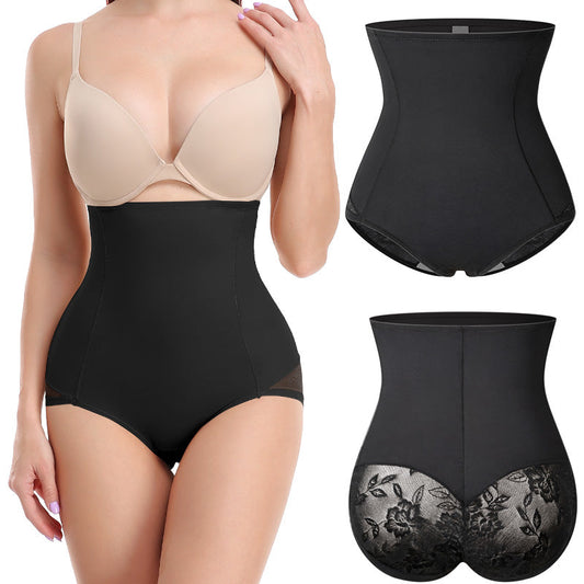 Women's Sexy Lace Mesh Seamless Butt Lifter Slim Waist Trainer Shapewear